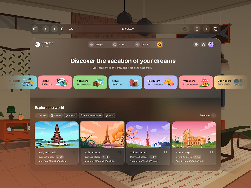 VR and AR App Features