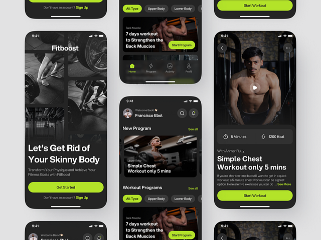 Personal Fitness App User Tracking
